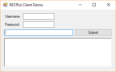 ServiceStack Client Demo Application